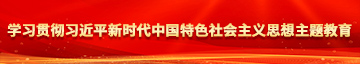 男生操白丝美女学习贯彻习近平新时代中国特色社会主义思想主题教育